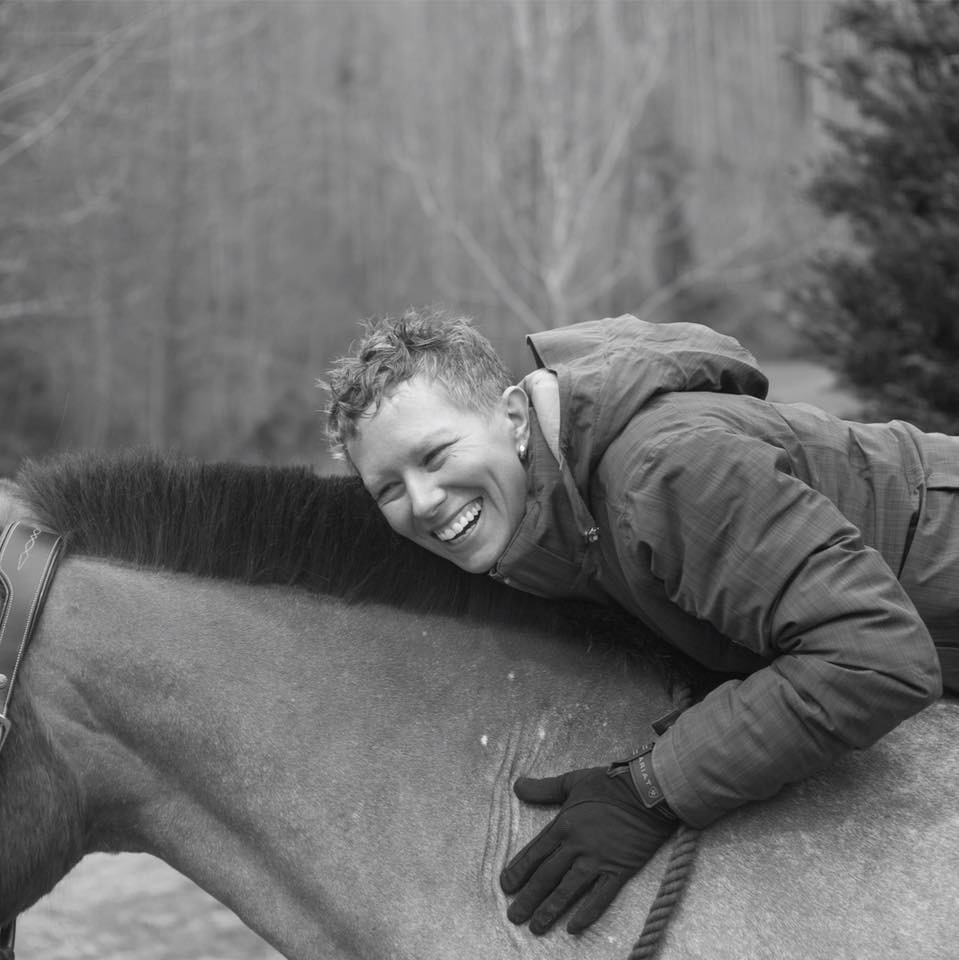 Ashley Jo on a horse
